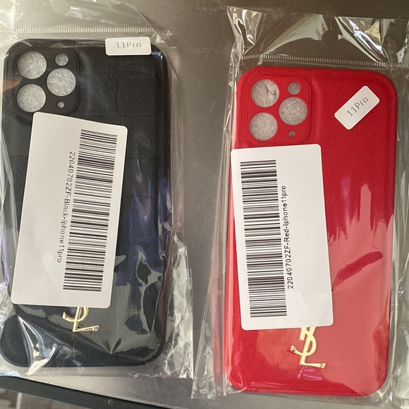 YSL iPhone case for 11 pro NWT {each} sold separately - Picture 2 of 2